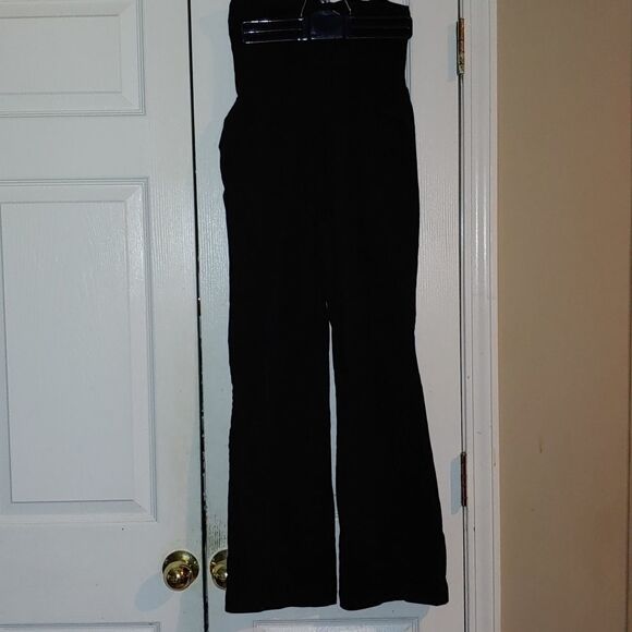 Indigo Blue Full panel black pants  Sz PL - Picture 1 of 7